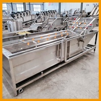 DY Bananenchipsmachine Snijmachine Productielijn 150/260/300/500kg/u SUS 304 Plantainchips Productielijn voor Nieuwe Start