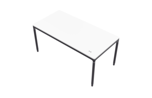 Cho jiecang Odette 2.0 Thiết kế hiện đại sang trọng bàn ăn Bàn nhà sử dụng bàn làm việc Chiều cao có thể điều chỉnh Tính năng vật liệu kim loại - Product Image 4