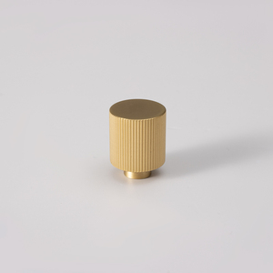 Qiansi QS-HK0055 Straight Knurl Solid Brass Handle Customized <strong>Bedroom</strong> Exterior Cabinet <strong>Door</strong> Kitchen Drawer Wardrobe Modern - Product Image 3