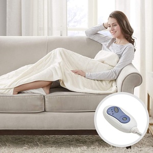 Couverture chauffante électrique certifiée Intertek pour lit double, grand lit, usage domestique, matelas chauffant hivernal à économie d'énergie - Product Image 3