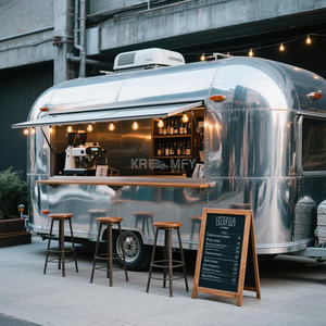 2025 Barbecue Remorque Fast Kiosque Commercial Ice Cream BBQ Food Truck Trailer - Product Image 2