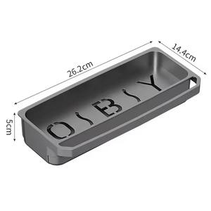 Étagères de rangement pour évier de cuisine à vidange automatique Accessoires en plastique Robinets Étagères de rangement pour chiffon éponge <span class=keywords><strong>savon</strong></span> - Product Image 6