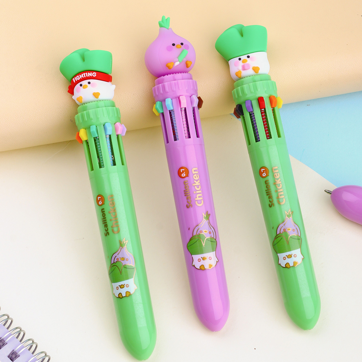 Школьные канцелярские принадлежности подарок канцелярские милые растительного 10 видов цветов Дизайн kawaii papelaria роллер 0,7 мм шариковая ручка