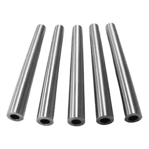 Pure Ti Tube ASTM B338 GR1 GR2 GR3 GR4 titanium pipe price For Heat Exchanger