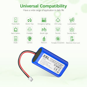 EBL Vente Flash Batterie Rechargeable 2200mAh 3.7v pour Jouets Électroniques Équipement d'Éclairage - Product Image 6