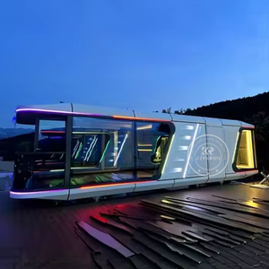 Intelligente sistema di <span class=keywords><strong>casa</strong></span> intelligente di lusso <span class=keywords><strong>casa</strong></span> Mobile spazio capsula in acciaio prefabbricato contenitore <span class=keywords><strong>casa</strong></span> per Hotel Resort - Product Image 1