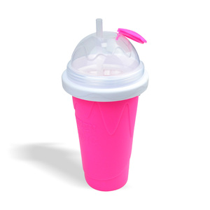 Gobelet Magique pour Slushy Glacé, Quatre Couleurs, en Silicone Alimentaire, pour Préparer des Smoothies DIY - Product Image 2