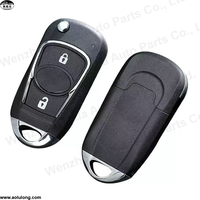 Coque de clé de véhicule modifiée en gros, 4 boutons, télécommande, étui pour clé de voiture Kia, housse de clé automatique