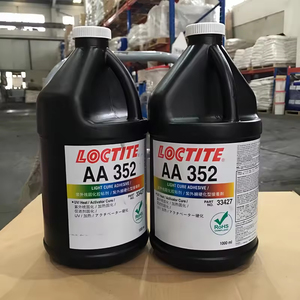 Adhésif acrylique transparent original L-octite AA352 à polymérisation UV, ISO VG 15, haute viscosité, pour applications industrielles - Product Image 4