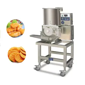 Vendas Hot Multifunções Hamburger Burger Patty Linha De Processamento De Nuggets De Frango Patty Profissional Antiga Linha