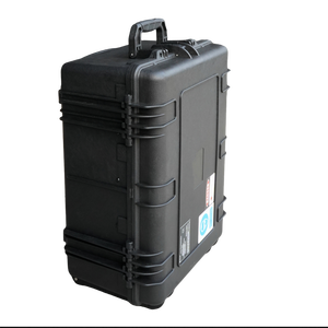 Boîtier rigide portable 100W 200W 300W 500W pour machine de nettoyage laser, boîte de rangement protectrice avec poignée et loquets, noir - Product Image 1
