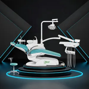 Dental chair luxury instruments chinese free space part rixi medical LED sensor light ergomomics treatment dental unit