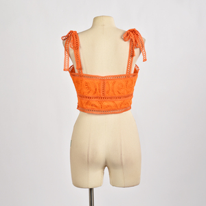 Top sin mangas de algodón para mujer a precio competitivo Top de algodón sin mangas recién llegado - Product Image 3