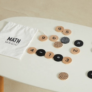 Asweets educación preescolar madera Montessori contando camino mágico a las matemáticas juguetes interactivos <span class=keywords><strong>mágicos</strong></span> - Product Image 4