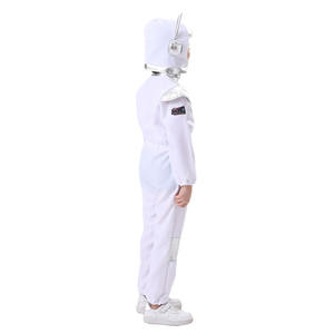 Kinderen Zilveren Spaceman Cosplay Kostuums Halloween Astronaut Jumpsuit Hoed Piloot Carnaval Feest Verkleedkleding Voor Jongens Ruimtereizen - Product Image 5