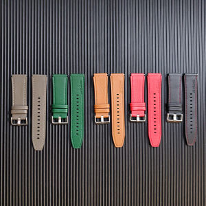 Correa de cuero genuino para <span class=keywords><strong>Huawei</strong></span> <span class=keywords><strong>GT2</strong></span> <span class=keywords><strong>Pro</strong></span> correa de reloj de alta calidad correa de reloj de negocios clásica para reloj <span class=keywords><strong>Huawei</strong></span> - Product Image 4