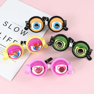 Lunettes amusantes personnalisées en stock avec cordon de tirage et clignotement, jouets de sculpture de sable amusants pour vidéos de <span class=keywords><strong>selfie</strong></span> et blagues uniques - Product Image 5