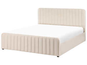 <span class=keywords><strong>Lit</strong></span> ottoman <span class=keywords><strong>blanc</strong></span> Teddy Boucle LUNAN 160 X 200 cm - Product Image 4