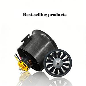 Moteur sans balais <span class=keywords><strong>EDF</strong></span> 70 mm à 12 pales <span class=keywords><strong>6S</strong></span> avec 1800KV et ESC 60A pour pièces de drone d'avion RC UVA - Product Image 3