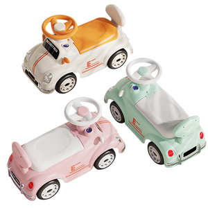 Fábrica al por mayor de alta calidad de plástico de cuatro ruedas clásico bebé andador Push Slide <span class=keywords><strong>coche</strong></span> de juguete niño eléctrico Ride-On coches para niños - Product Image 5