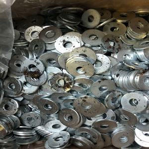 Arruelas Planas de Aço M5 M6 M8 Fabricadas pela Fábrica HanDan, Aço Carbono DIN125 com Acabamento Zincado - Product Image 2