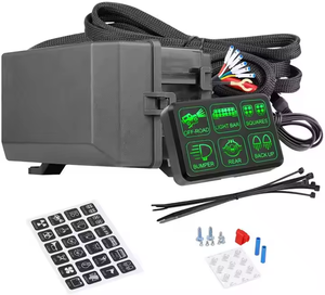 <span class=keywords><strong>Support</strong></span> de relais de <span class=keywords><strong>voiture</strong></span> 12V 6 Gang <span class=keywords><strong>Switch</strong></span> Panel on OFF Circuit Control Box Marine <span class=keywords><strong>Switch</strong></span> Pod Light Touch <span class=keywords><strong>Switch</strong></span> Box for Car Boat Truck - Product Image 1