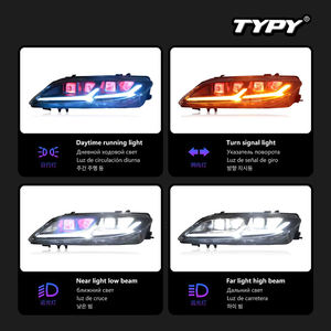 Para 2003-2015, Conjunto de 6 Faros Delanteros con Conversión a Lente Ojo de Demonio, Luces LED de Circulación Diurna de 12V y Señal de Giro Luminosa, Nuevo - Product Image 5