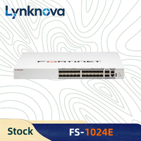Commutateurs de réseau de centre de données Fortinet FortiSwitch FS-1024E 24 ports 10G SFP+ 2x100G QSFP28 en stock