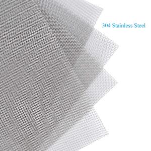 Paquete de 3 pantallas de malla de acero de 20 11 "X11"(280mmX280mm) Alambre Tejido 304-nunca se oxida agujero de 1mm mantener roedores fuera o hacer cualquier forma - Product Image 4