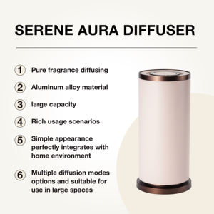 Difusor sin agua de gran capacidad de 100ML superventas, difusor de aleación de aluminio para sala de estar y dormitorio - Product Image 2