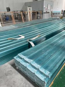 99% lucernario FRP Anti-invecchiamento ad alta trasmissione della luce pannelli tegole in fibra di vetro per il tempo capannoni solari capannoni parcheggi ecc. - Product Image 5