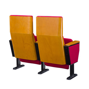 Silla de Teatro Industrial Nacional 2108, Color Rojo Rosa, Metálica, en Fila, para Auditorio, Aula, Sala de Conferencias - Product Image 2