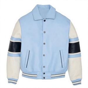 Plus Size <b>Men's</b> Vintage Varsity College <b>Jackets</b> Wholesale Breathable Custom Logo Patchwork 100% Polyester Filling - Product Image 1