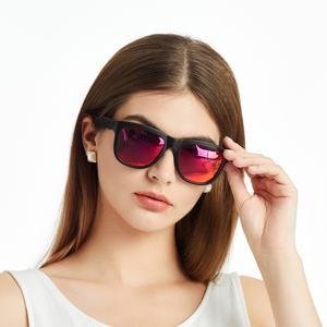 Lunettes de soleil intelligentes sans fil GS01 avec contrôle tactile, lunettes de sport colorées avec <span class=keywords><strong>traduction</strong></span> IA en option - Product Image 6