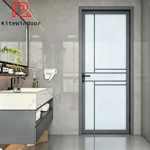 Porte à battant en aluminium en gros, cadre en alliage stable pour l'<span class=keywords><strong>immobilier</strong></span> à grande échelle, approvisionnement pour commandes en gros - Product Image 3