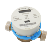 Compteur d'eau numérique intelligent à jet unique AMR IP68 OEM avec MBus/LoRaWAN DN15-DN20