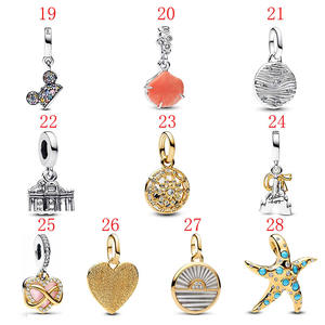 Joyería de Plata 925 Original, Colgante de Plata de Ley de Alta Calidad, Brazalete de Moda DIY - Product Image 4