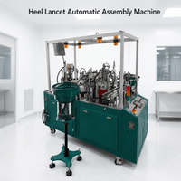 Machine d'assemblage automatique de lancettes de prélèvement sanguin Gentech pour talon, avec pompe PLC, stérile, jetable, pour usage pédiatrique, 1500 pièces/heure