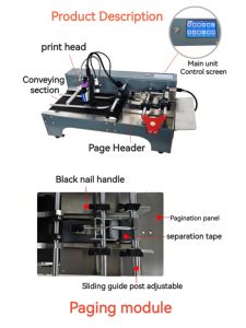 Nouvelle <span class=keywords><strong>imprimante</strong></span> à jet d'encre portable automatique à haute vitesse pour étiquettes et sacs en plastique avec codage et pagination pour les petites entreprises, <span class=keywords><strong>imprimante</strong></span> de cartes L805 - Product Image 5