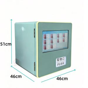 Distributeur automatique intelligent compact à écran tactile, borne de libre-service avec code QR et paiement par pièces pour les commodités hôtelières, les magasins de détail et les distributeurs d'articles de petite taille, 4G - Product Image 2