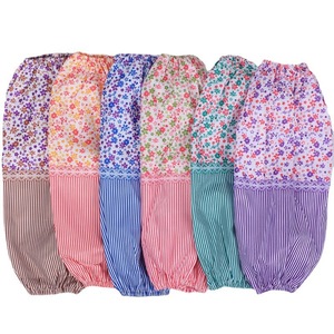 ปลอกแขนลายดอกไม้ 40x18 ซม. กันน้ำ สำหรับทำความสะอาดบ้านและทำงาน - Product Image 3