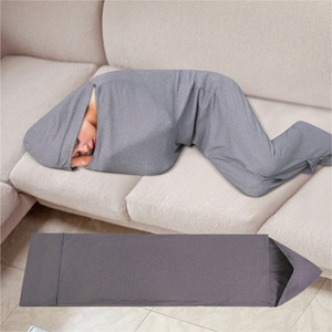 Wearable Sleeping Bag <b>Shark</b> Shape Portable Comfortable Warm <b>Blanket</b> For Loungewear Family Use - Product Image 1