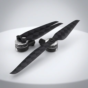 Sistema de Propulsión para Dron Inteligente D6, Hélice de Fibra de Carbono de Doble Aspa, Color Negro - Product Image 5