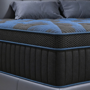 Colchón Híbrido King/Queen Size con Muelles Ensacados y Espuma Viscoelástica Transpirable para una Comodidad Cinco Estrellas y Mobiliario de Dormitorio - Product Image 1