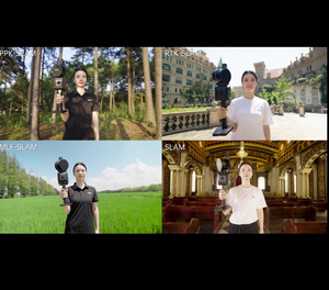 กล้อง LiDAR แบบพกพา GreenValley LiGrip O2 ออลอินวัน พร้อมกล้องภาพ GNSS สำหรับการเก็บข้อมูลทุกสภาพอากาศ รองรับเทคโนโลยี Slam - Product Image 5