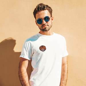 Patch brodé DigitEMB Tiger Face, lot de 11 pièces, 2,4x2,5, appliqué thermocollant en feutre pour vestes, sacs, chapeaux et vêtements - Product Image 2