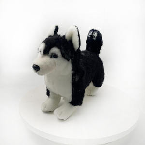 Morbidezza Comfort realistico soffice cane di peluche peluche <span class=keywords><strong>Alaska</strong></span> Husky - Product Image 2