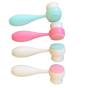 Tự nhiên Bambo làm sạch da mặt sâu lỗ chân lông rửa trang điểm bàn chải trên khuôn mặt - Product Image 6