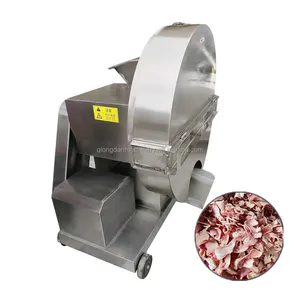 High efficiency frozen block meat planer frozen pork slicer frozen beef flaker machine with the best price