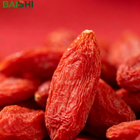 Baies de Goji Entières Séchées Biologiques UE, Qualité Supérieure, Goût Sucré, Riches en Anthocyanes, Directement de l'Usine, Idéales pour le Thé, Origine Ningxia